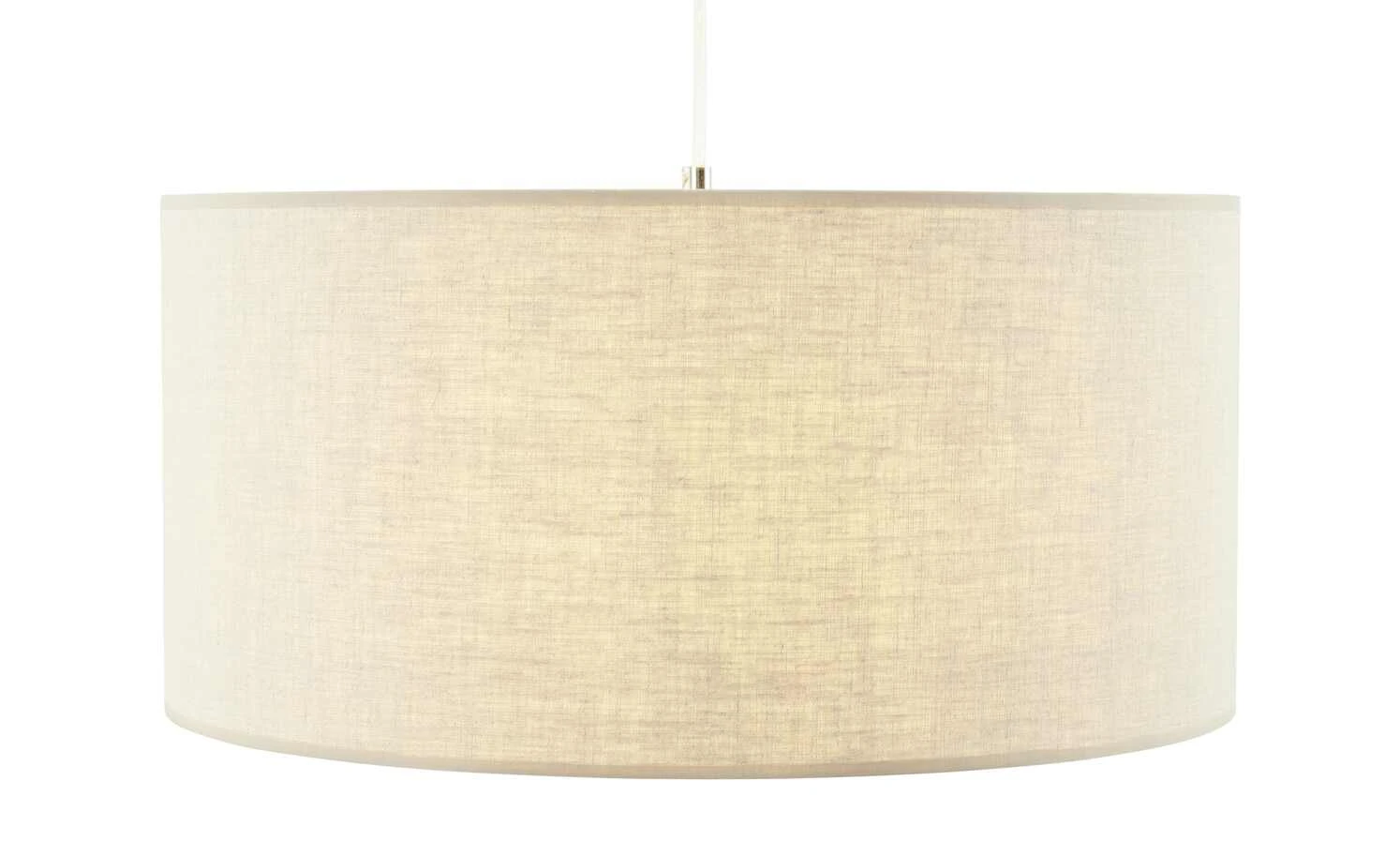 Pendelleuchte, 1-flammig, Leinen natur | Creme 4 Pendelleuchte, 1-flammig, Leinen natur | Creme – Bild 4