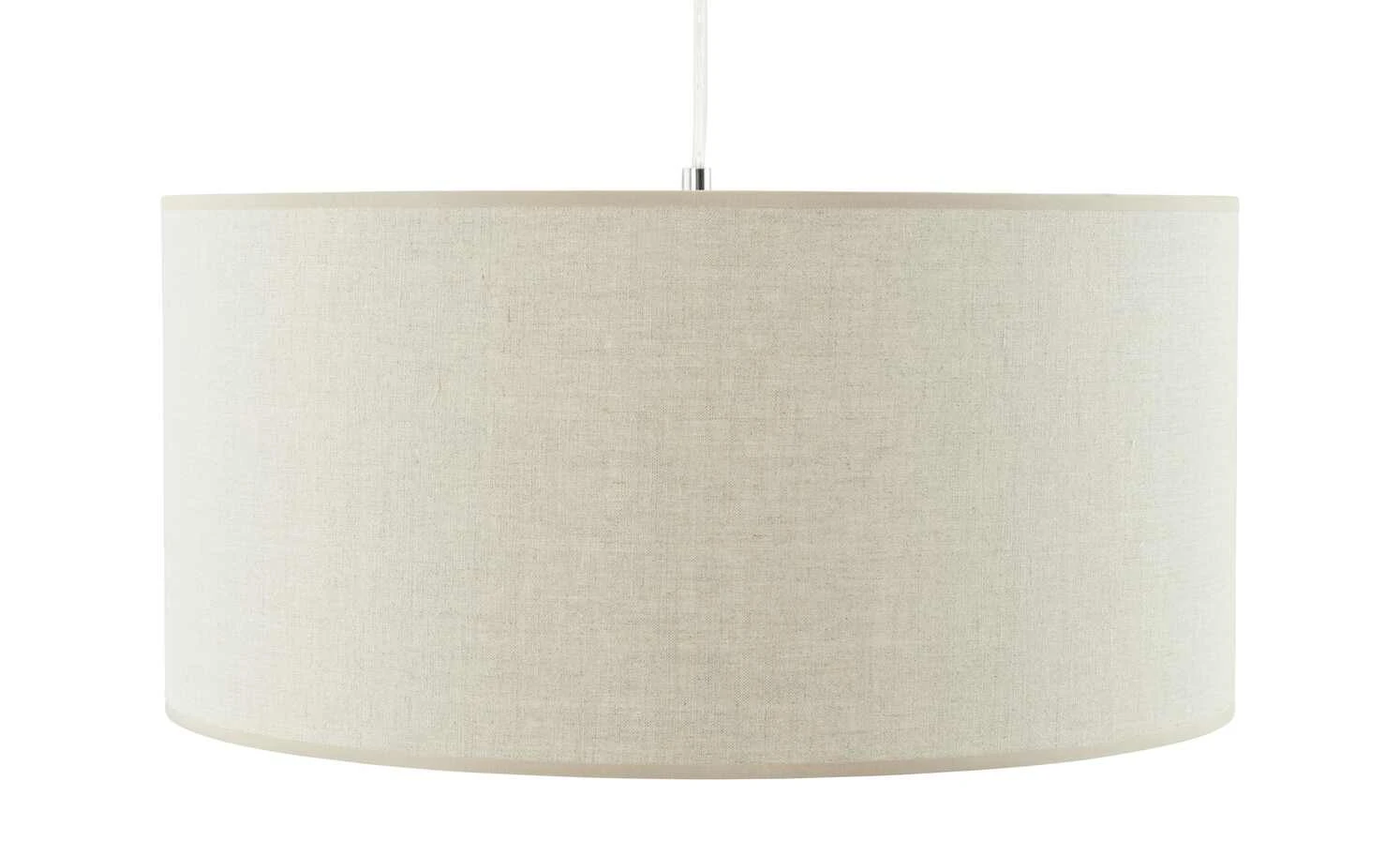 Pendelleuchte, 1-flammig, Leinen natur | Creme 2 Pendelleuchte, 1-flammig, Leinen natur | Creme – Bild 2