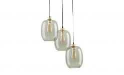 Pendelleuchte, 3-flammig, Glas graphitfarben -Innenleuchten Verkaufsladen 11687796 5 202206231234