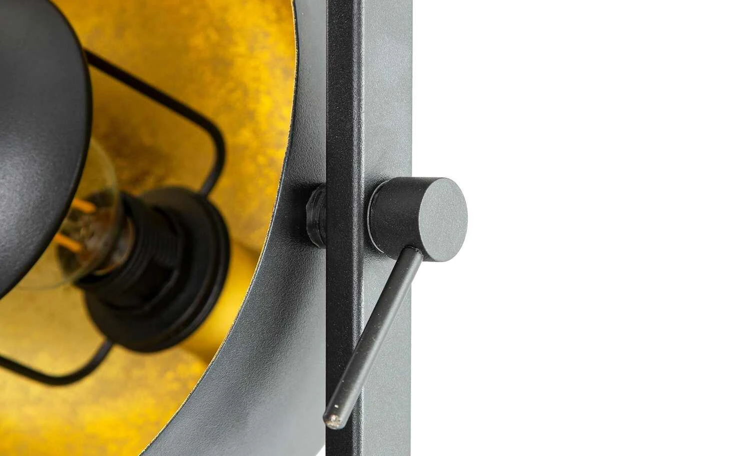 Stehleuchte, 3-flammig, schwarz/gold 3 Stehleuchte, 3-flammig, schwarz/gold – Bild 3