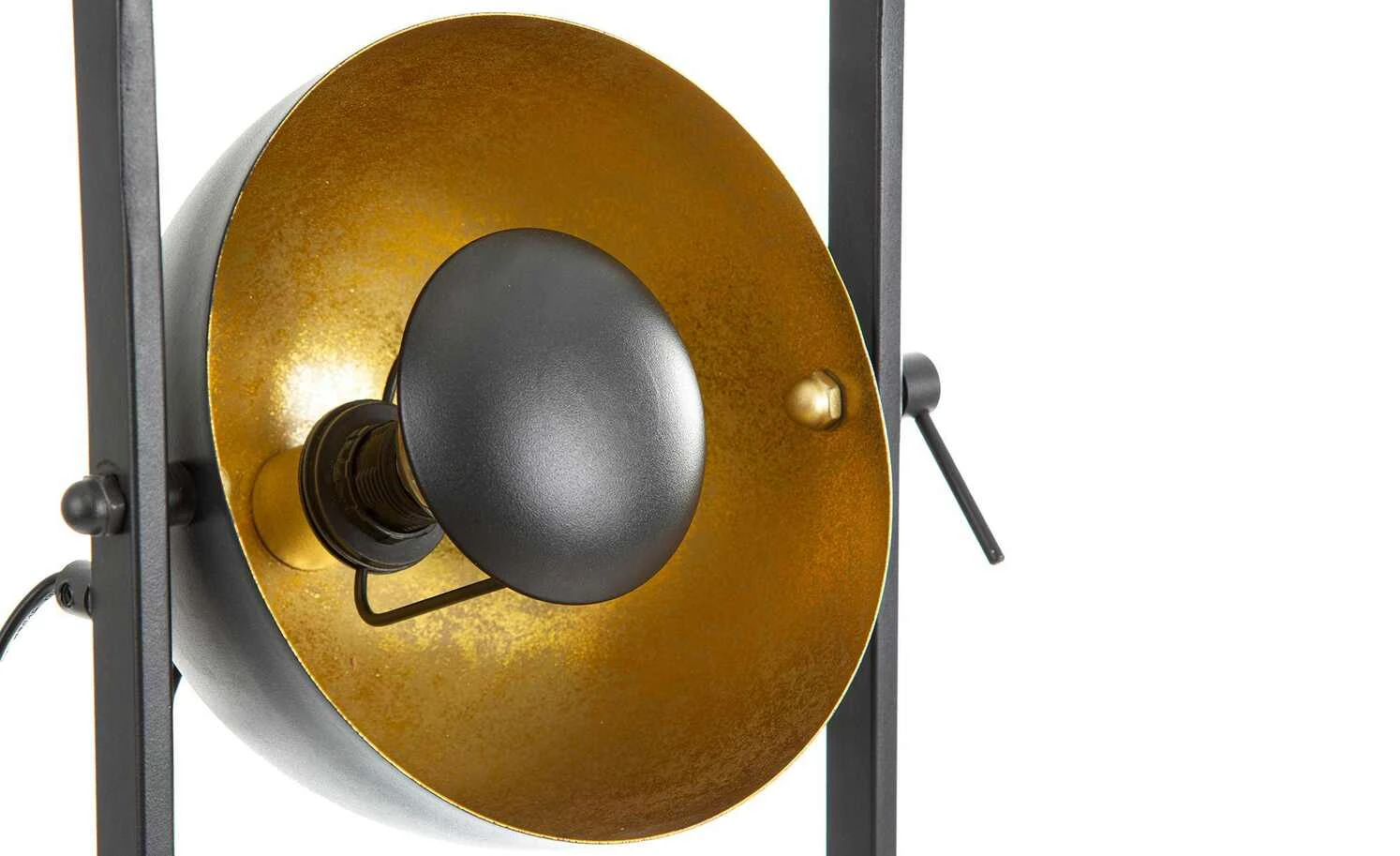 Stehleuchte, 3-flammig, schwarz/gold 7 Stehleuchte, 3-flammig, schwarz/gold – Bild 7