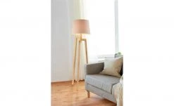 Stehleuchte, 1-flammig, Eiche hell 6 Stehleuchte, 1-flammig, Eiche hell -Innenleuchten Verkaufsladen 11687888 3 202204122233