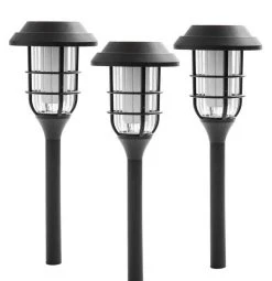 3-er Solar-Spieß, schwarz