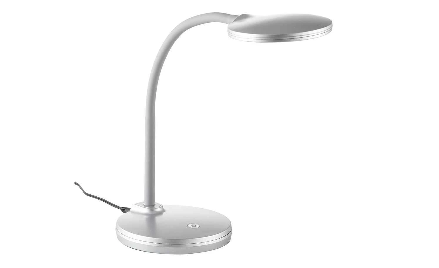 LED-Schreibtischleuchte, 1-flammig,silberfarben 1 LED-Schreibtischleuchte, 1-flammig,silberfarben