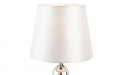 Tischleuchte, 1-flammig, chrom mit Stoffschirm 6 Tischleuchte, 1-flammig, chrom mit Stoffschirm -Innenleuchten Verkaufsladen 11687903 2 202204122233