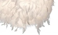 Pendelleuchte, 1-flammig, Federn weiß `klein` -Innenleuchten Verkaufsladen 11687911 4 202204122233