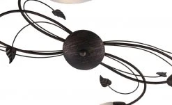 Deckenleuchte, 5-flammig, rostfarben -Innenleuchten Verkaufsladen 11687923 3 202204122233