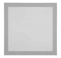 LED-Paneel, Alufarben mit Fernbedienung, quadratisch `klein | 30|cm 30|cm 18|W