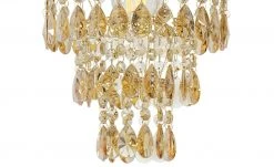 Kronleuchter, 1-flammig, goldfarbener Behang -Innenleuchten Verkaufsladen 11687933 4 202204122233