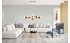 Pendelleuchte, 8-flammig, Glaskugeln kupferfarben 7 Pendelleuchte, 8-flammig, Glaskugeln kupferfarben -Innenleuchten Verkaufsladen 11687934 3 202204122233