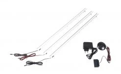 Gallery M Beleuchtung Yosh | Tageslichtweiß (>5.000 K) 3er-Set Holzbodenbeleuchtung