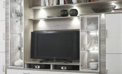 uno LED-Beleuchtungs-Set mit TV-Bühne Onyx | Vanille / Eiche sägerau (Nachbildung) 10 uno LED-Beleuchtungs-Set mit TV-Bühne Onyx | Vanille / Eiche sägerau (Nachbildung) -Innenleuchten Verkaufsladen 12201219 5 202106112233
