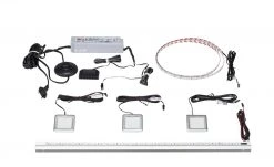 uno Beleuchtungs Set Wohnwand Karbo