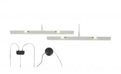 Wohnwert 2er LED Glaskantenbeleuchtung Angus