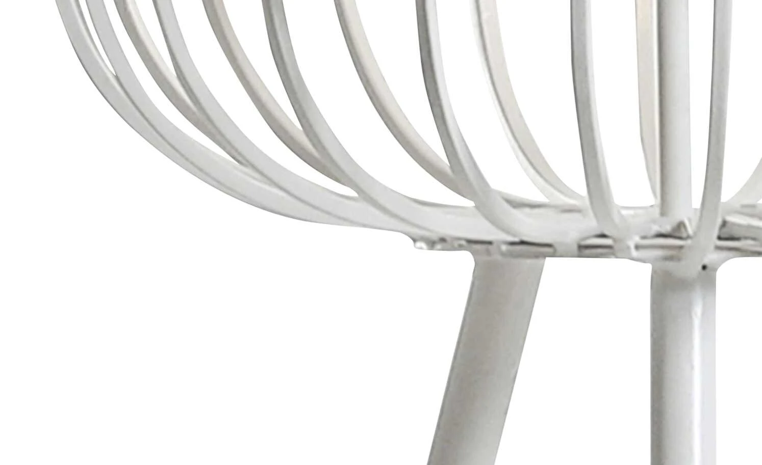 Stehleuchte, 1-flammig, Metallschirm Gatsby | Weiß 3 Stehleuchte, 1-flammig, Metallschirm Gatsby | Weiß – Bild 3