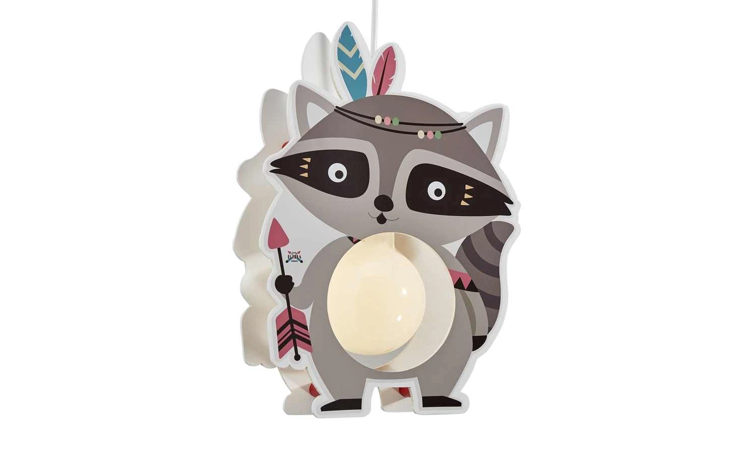 Pendelleuchte Waschbär Oskar 1 Pendelleuchte Waschbär Oskar