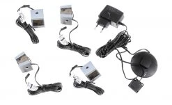 LED-Holzbodenbeleuchtung, 4er-Set Toneo