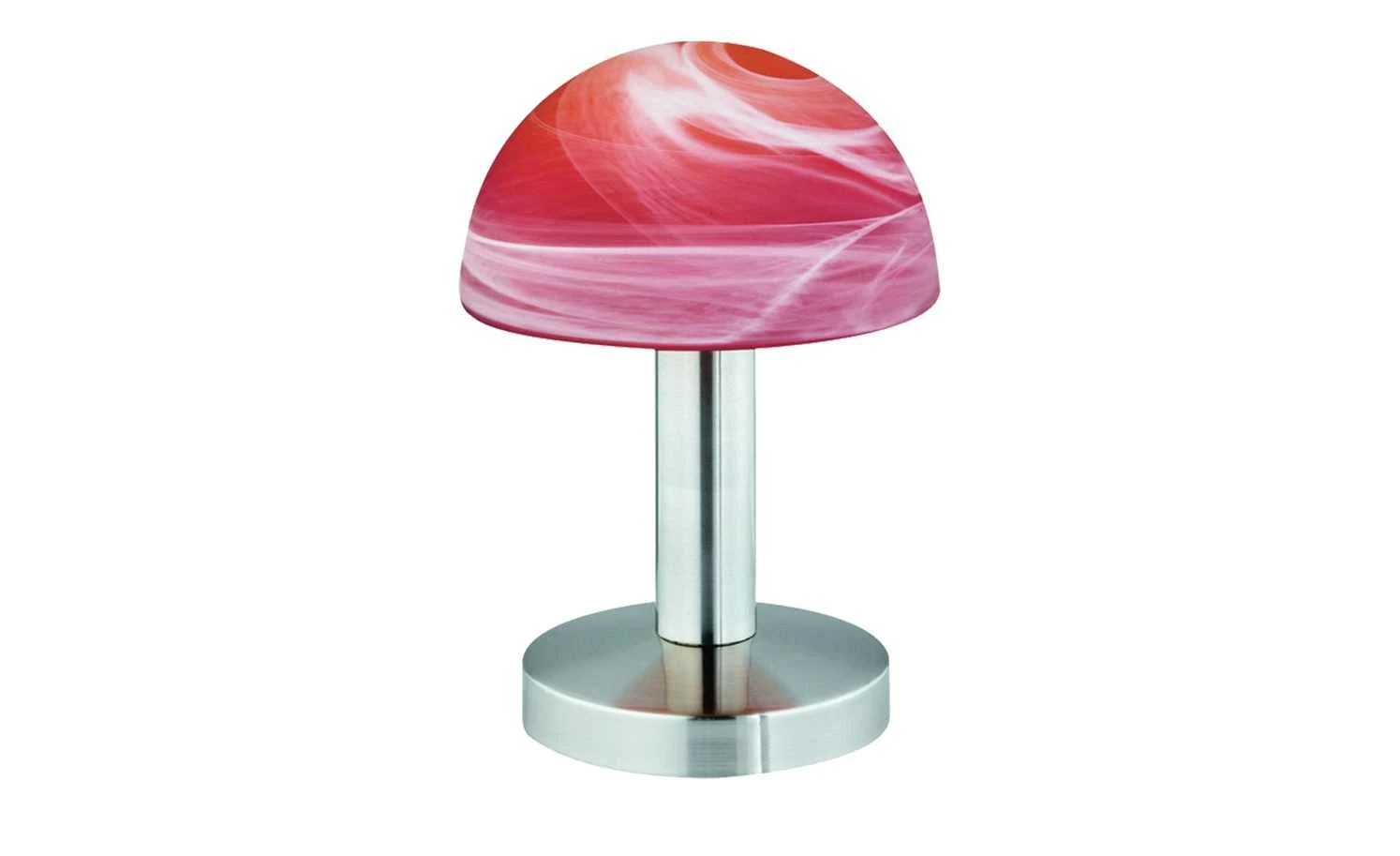 Trio Tischleuchte, 1-flammig, Alabasterglas rot 1 Trio Tischleuchte, 1-flammig, Alabasterglas rot