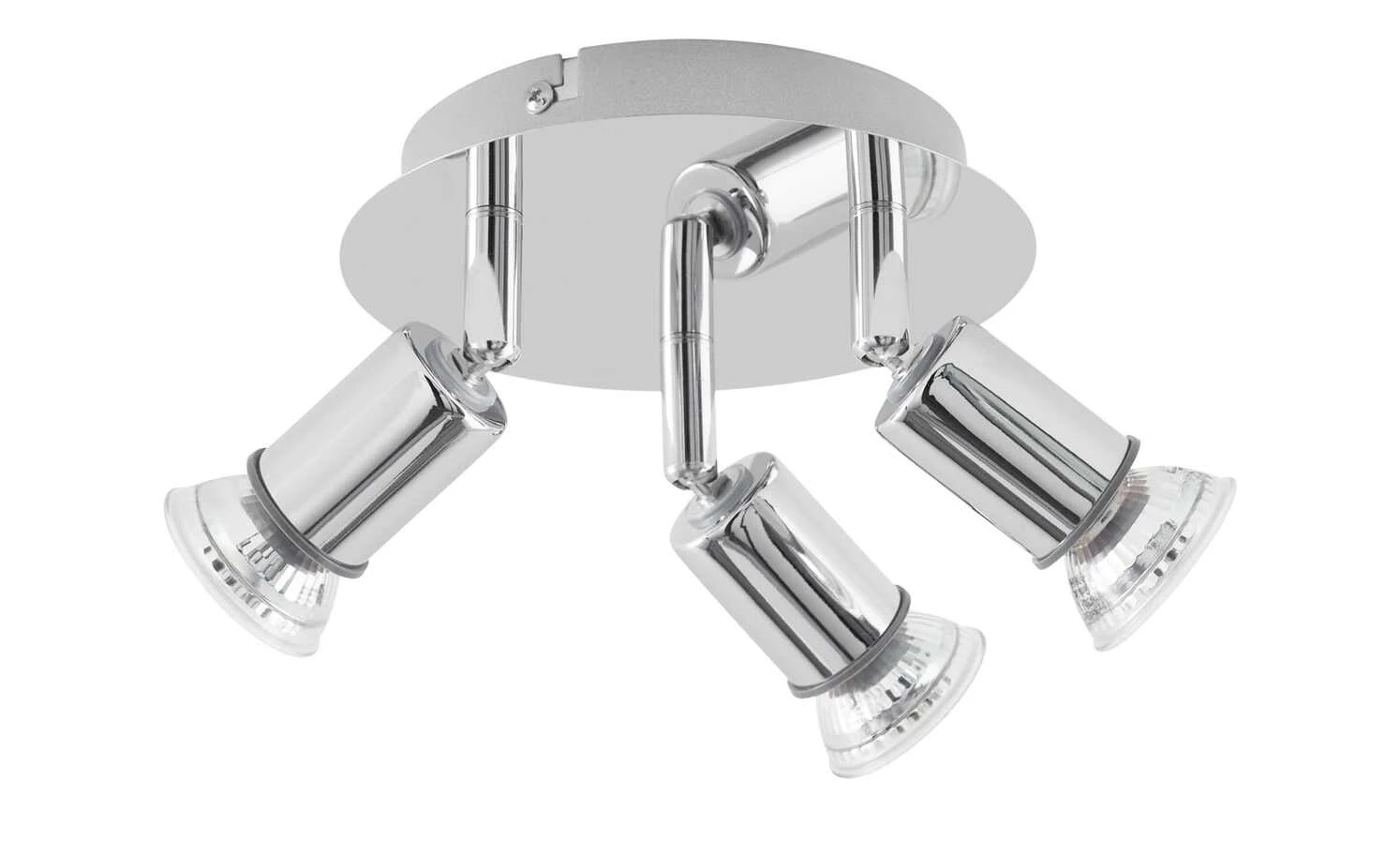LED-Bad-Deckenspot, 3-flammig, chrom 2 LED-Bad-Deckenspot, 3-flammig, chrom – Bild 2
