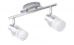 KHG LED-Deckenstrahler, 2-flammig Glas teilsatiniert -Innenleuchten Verkaufsladen 663426 4 202106212233