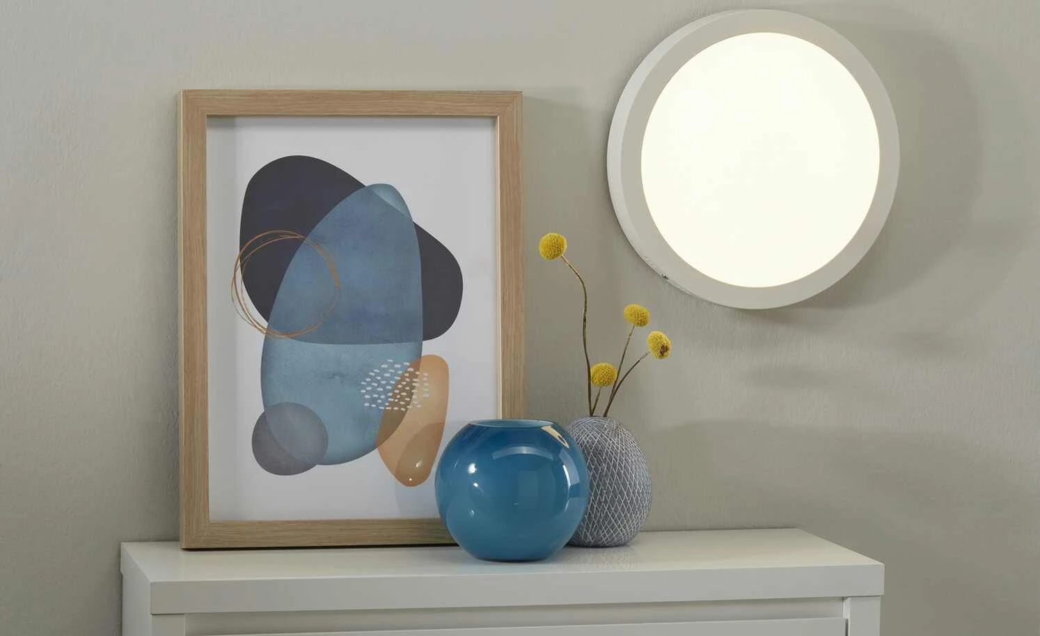 LED-Deckenleuchte, rund, weiß matt ´groß` | 17|W 2 LED-Deckenleuchte, rund, weiß matt ´groß` | 17|W – Bild 2