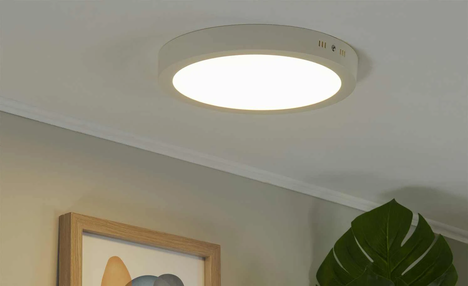 LED-Deckenleuchte, rund, weiß matt ´groß` | 17|W 1 LED-Deckenleuchte, rund, weiß matt ´groß` | 17|W