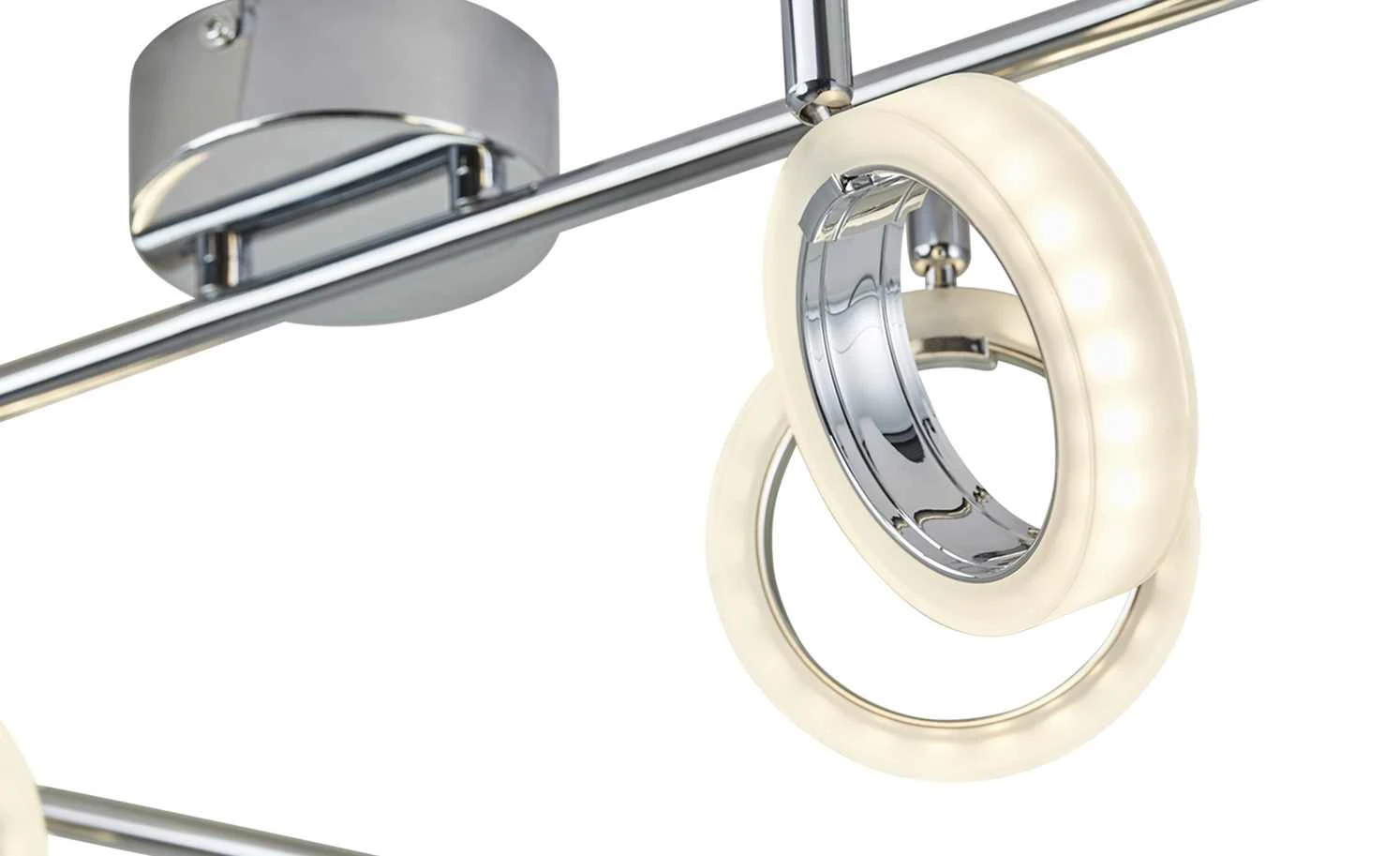 KHG LED-Deckenstrahler, 6-flammig mit Acrylringen 4 KHG LED-Deckenstrahler, 6-flammig mit Acrylringen – Bild 4