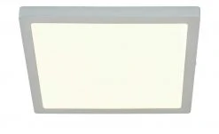 LED-Panel chrom-matt eckig ´groß´ | 24|W -Innenleuchten Verkaufsladen 663997 3 202109171234