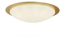 KHG LED-Deckenleuchte, 1-flammig, Goldrand | 59|cm -Innenleuchten Verkaufsladen 664100 10 201905182034