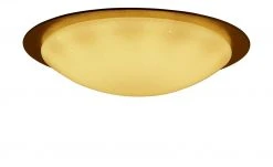 KHG LED-Deckenleuchte, 1-flammig, Goldrand | 59|cm -Innenleuchten Verkaufsladen 664100 13 201905182034