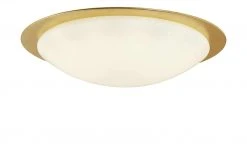 KHG LED-Deckenleuchte, 1-flammig, Goldrand | 59|cm -Innenleuchten Verkaufsladen 664100 5 201905182034