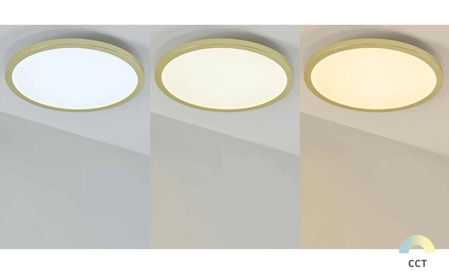 KHG LED-Deckenleuchte, messing-blank 4 KHG LED-Deckenleuchte, messing-blank – Bild 4