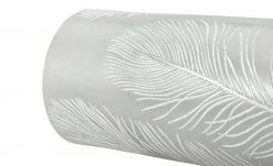 LED-Echtwachs-Kerzen 2er-Set, grau mit Federoptik -Innenleuchten Verkaufsladen 665439 6 202201191242