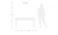 KHG LED-Deckenleuchte, silberfarben / weiß -Innenleuchten Verkaufsladen 665455 3 202206241234