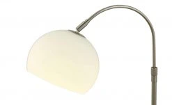 Fischer-Honsel Stehlampe mit gebogenem, verstellbarem Arm | Nickel matt -Innenleuchten Verkaufsladen 678180 7 201811271452