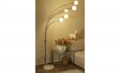 KHG Bogenleuchte, 5-flammig, chrom 16 KHG Bogenleuchte, 5-flammig, chrom -Innenleuchten Verkaufsladen 682430 6 202204191232