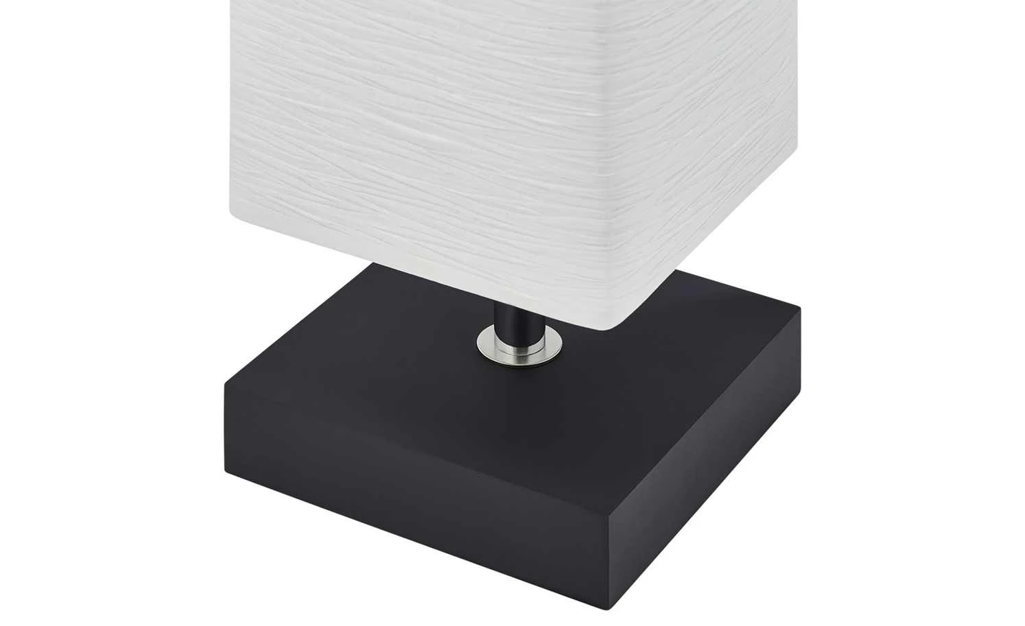 HOME STORY Stehlampe mit weißem Papierschirm, Holzfuß 5 HOME STORY Stehlampe mit weißem Papierschirm, Holzfuß – Bild 5