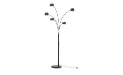 HOME STORY Bogenleuchte schwarz mit 5 Armen 25 HOME STORY Bogenleuchte schwarz mit 5 Armen -Innenleuchten Verkaufsladen 688641 12 202204191232