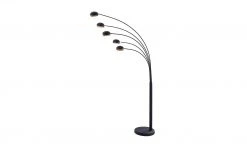 HOME STORY Bogenleuchte schwarz mit 5 Armen 18 HOME STORY Bogenleuchte schwarz mit 5 Armen -Innenleuchten Verkaufsladen 688641 13 202204191232