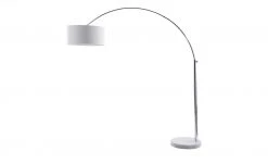 HOME STORY Bogenleuchte mit weißem Stoffschirm 99 HOME STORY Bogenleuchte mit weißem Stoffschirm -Innenleuchten Verkaufsladen 688647 1 201811271452