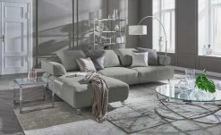 HOME STORY Bogenleuchte mit weißem Stoffschirm 90 HOME STORY Bogenleuchte mit weißem Stoffschirm -Innenleuchten Verkaufsladen 688647 10 202002140030