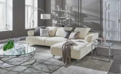 HOME STORY Bogenleuchte mit weißem Stoffschirm 80 HOME STORY Bogenleuchte mit weißem Stoffschirm -Innenleuchten Verkaufsladen 688647 20 202002140030