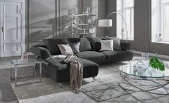 HOME STORY Bogenleuchte mit weißem Stoffschirm 77 HOME STORY Bogenleuchte mit weißem Stoffschirm -Innenleuchten Verkaufsladen 688647 23 202002140030