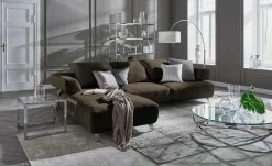 HOME STORY Bogenleuchte mit weißem Stoffschirm 74 HOME STORY Bogenleuchte mit weißem Stoffschirm -Innenleuchten Verkaufsladen 688647 26 202002140030