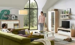 HOME STORY Bogenleuchte mit weißem Stoffschirm 97 HOME STORY Bogenleuchte mit weißem Stoffschirm -Innenleuchten Verkaufsladen 688647 3 201811271452