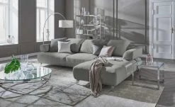 HOME STORY Bogenleuchte mit weißem Stoffschirm 70 HOME STORY Bogenleuchte mit weißem Stoffschirm -Innenleuchten Verkaufsladen 688647 30 202002140030