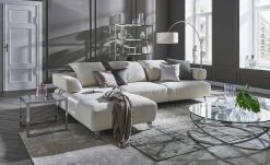 HOME STORY Bogenleuchte mit weißem Stoffschirm 95 HOME STORY Bogenleuchte mit weißem Stoffschirm -Innenleuchten Verkaufsladen 688647 5 202002140030