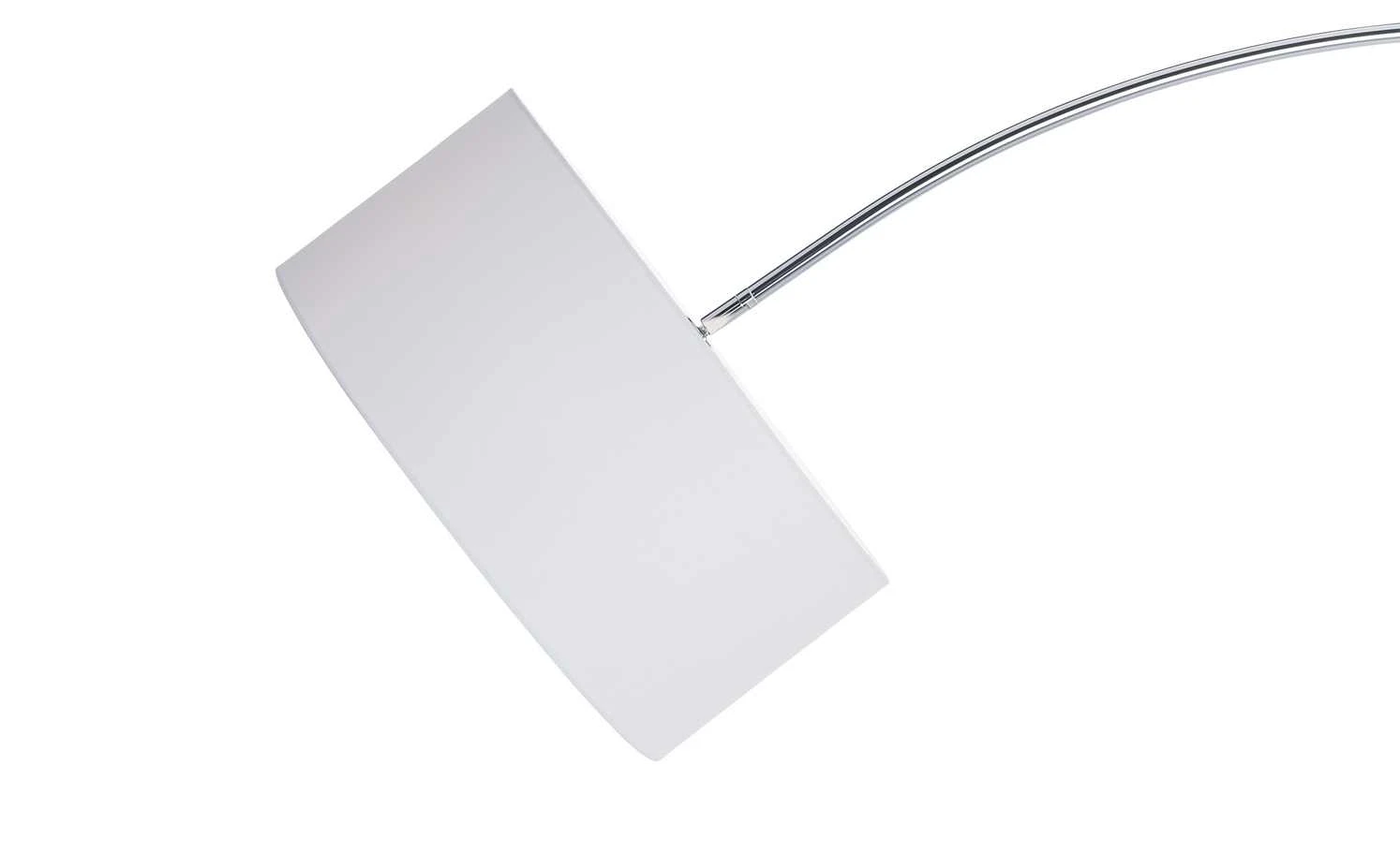 HOME STORY Bogenleuchte mit weißem Stoffschirm 51 HOME STORY Bogenleuchte mit weißem Stoffschirm – Bild 51