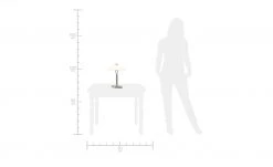 KHG LED- Tischleuchte, Schiffchenglas | Chrom 9 KHG LED- Tischleuchte, Schiffchenglas | Chrom -Innenleuchten Verkaufsladen 689662 5 202106211241