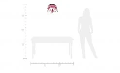 Deckenstrahler Schmetterlinge Holz rosa -Innenleuchten Verkaufsladen 690896 4 202001282234